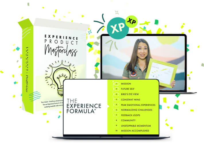 the experience formula Banner